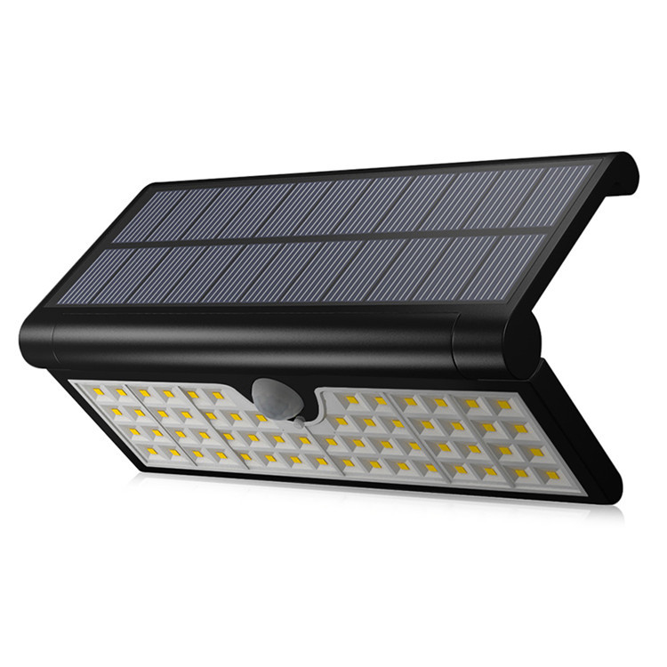 58LED 3W Outdoor Motion Sensor Foldable Garden Wall Lights 