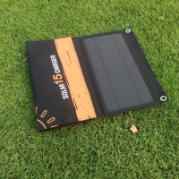 15W Solar  Phone Charger with Dual USB Port 