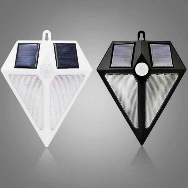 6LED Rhombus Shape PIR Motion Sensor Wall Lights