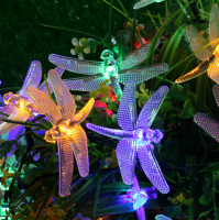Solar Dragonfly String Lights