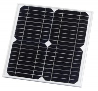 15W 18V Monocrystalline Silicon Tempered Glass Solar Modules Panel