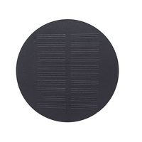 Eco Energy Solar Products 5V 80mA Solar Penal Mono Cells Circle Shape Custom Solar Power PV Modules