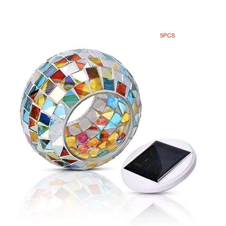Solar Powered Glass Ball Shape Led lights