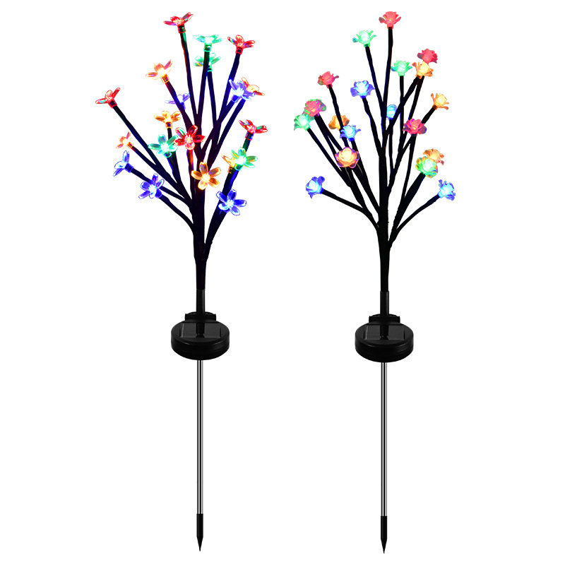 Garden Flower Decorative Lights Multicolor