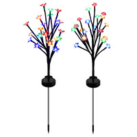 Garden Flower Decorative Lights Multicolor