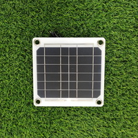 Solar Panel 6v 3w With USB Port For Audio Device Charging