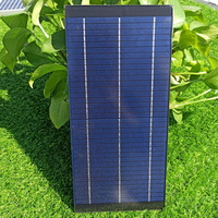 Photovoltaic 18V 8W Polycrystalline Poly Glass Laminated Solar Panel
