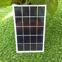 5v Frameless Small Mono Cell 3w Solar Panel Wholesale