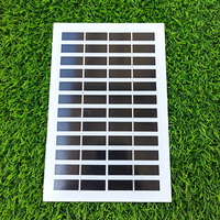 12V 2.5W Glass Small Solar Mono Panels 12volt