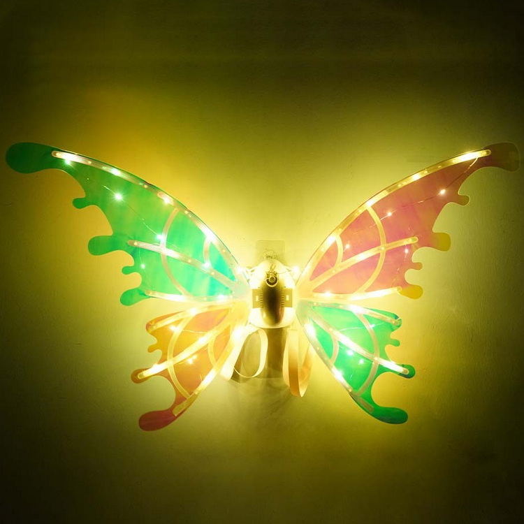 New Electric Glowing Wings, Fairy Wings, Angel Wings, Children's Outdoor Stage Props