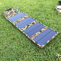 Foldable 7W 5V Solar Panel Charger for Mobile Phones Power Banks