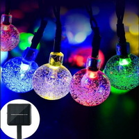 5m 20 Led Outdoor Decorative Lights Garden Patio Led Lights for Decoration