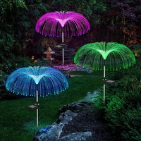 Fiber Optic Jellyfish  Light Changeable for Courtyard Made Plastic for Christmas