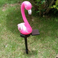 Ground Stake Pretty Animal Garden Outdoor Patio Green Energy Solar Lights