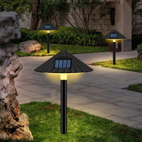  Garden Decorative Led Light Solar Rechargeable Umbrella Lamp Solar Warm Garden Light