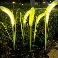 Garden Led Reeds Light for Courtyard Soler Power Rechargeable Light