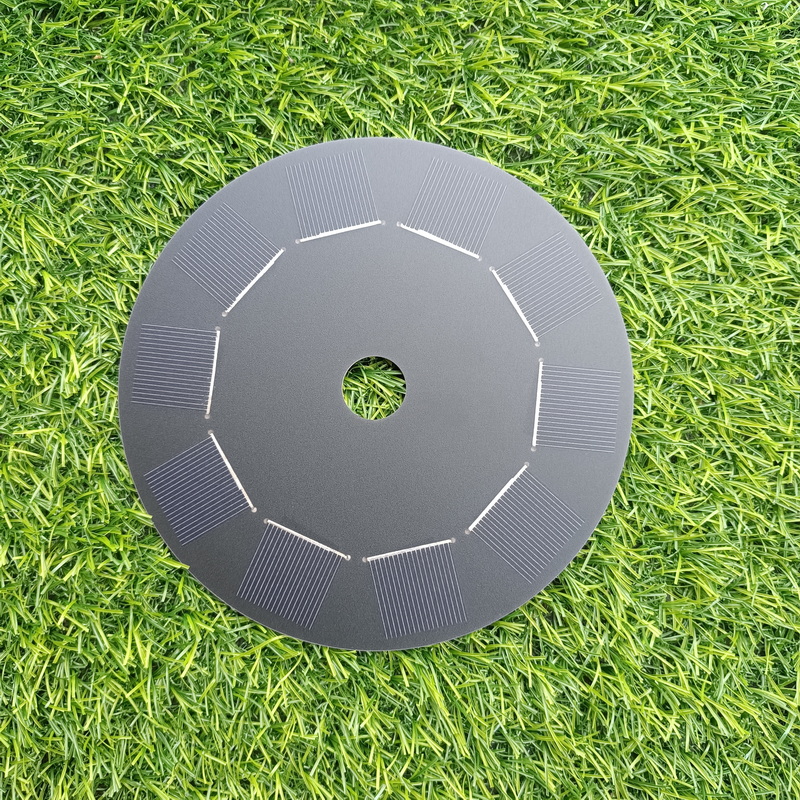 2.5watt 350ma Round Monocrystalline PV Solar Panel 2.5w 160mm Dia