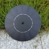 Round Circle Mini PV Solar Cell Circular 150mm 160mm 7v 200ma 1.4w