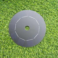 7V 2.5watt 350ma Round Monocrystalline PV Solar Panel 2.5w 160mm Dia