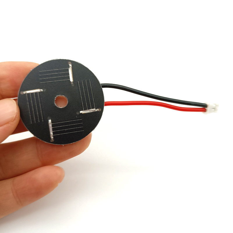 Circle 01w Mini Solar Panel With Hole 2v 36mA Dia 34mm