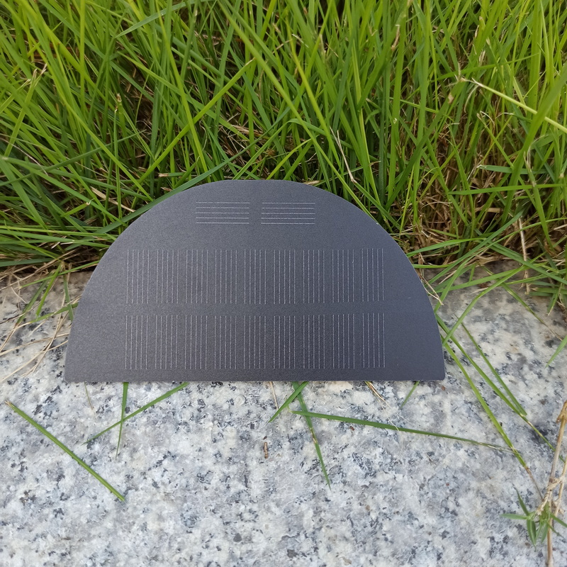 Oem 100ma Panneau Solaire 05w Semi Circle Solar Panels