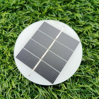 04w Small Round Shape Solar Panel Cell Circular 78mm 73.5 mm