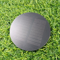 5v Rotondo Mono Cell Pet Eva Flim Circular 80mm Dia 75.5mm 04w Round Solar Panel