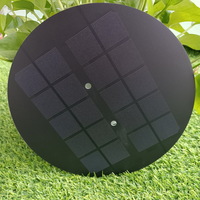 Solar Modules 5v 5w 1a Dia 270 mm Round Shape Mini Solar Panel