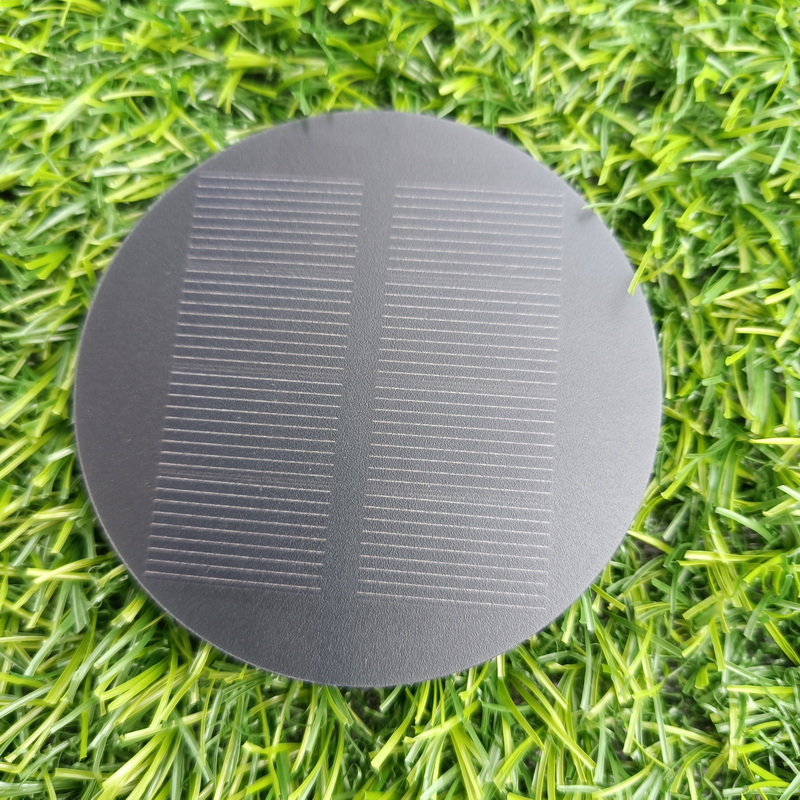 2V 0.4W Laminated Mini Solar Panels 73.5mm Diameter