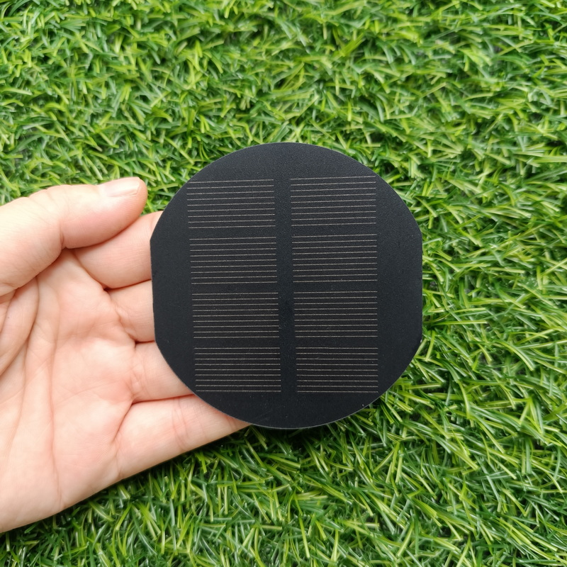 Custom Mini Solar Panels 3v Power 04w Tiny 200ma Round Solar Panel 2 v Size Dia75 mm