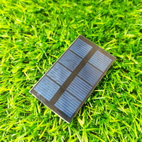 High Efficiency 0.2W 2V 100mA 57x33mm Mini Poly Customized Solar Panel
