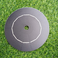 7V 2.5watt 350ma Round Monocrystalline PV Solar Panel 2.5w 160mm Dia