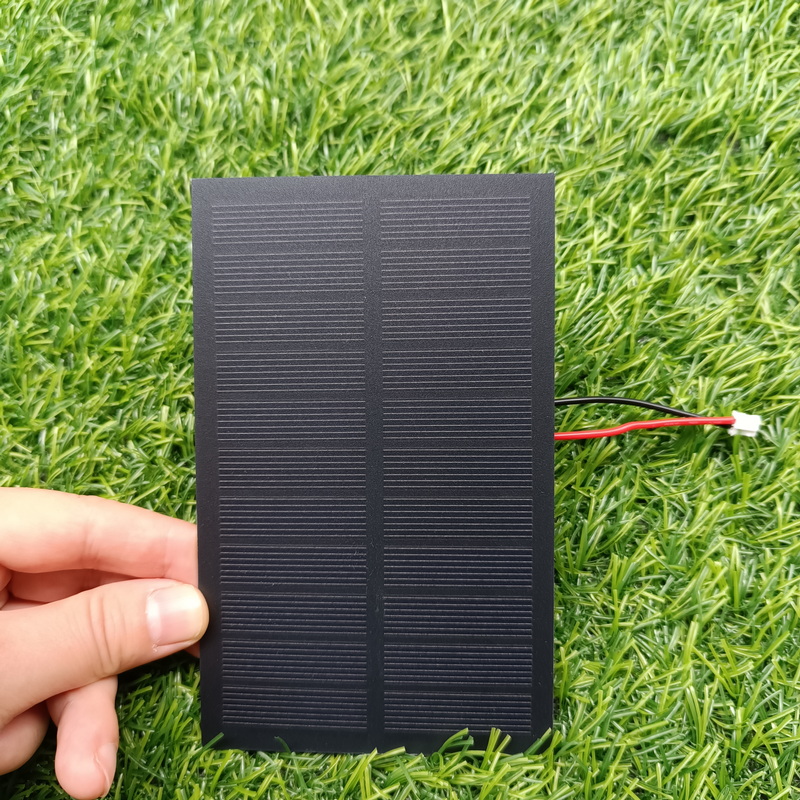 5.5v Mini Celdas Solares Panneau Solaire Sur Mesure 55v 1.5w Pet Solar Panel 137x85