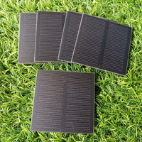 0.45w 90mA Square Small Solar Panels Panneau Solaire Mini PET Solar Panel 60x60 5v