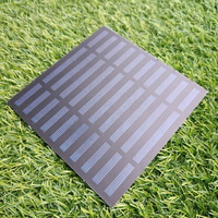 Solar Panel for Led Fairy Lights Custom pet solarcell 1.3w Solar Panels 5v 135x135mm