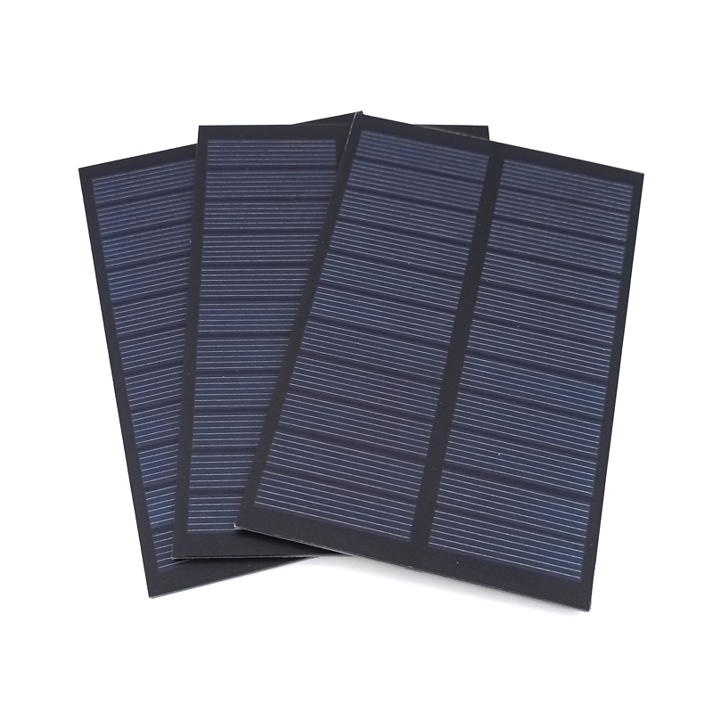 1.2w Poly Solar Cell Energy 55volt 120x80 Polycrystalline Solar Panel Black