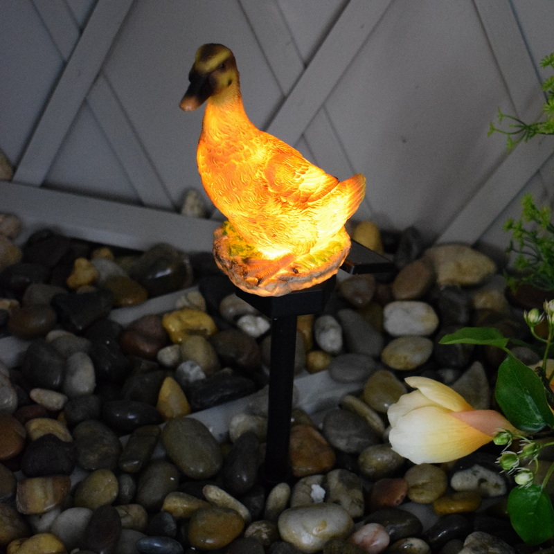 Christmas Decorations Lighted Led Patio Garden Pathway Resin Light Outdoor Solar Animal Lights