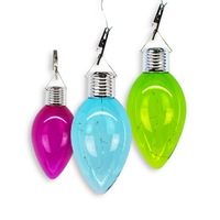 Multi-Color LED Solar Powered Garden Sun Lamps Holiday Decoration Glass Ball Branch Hanging Pendant