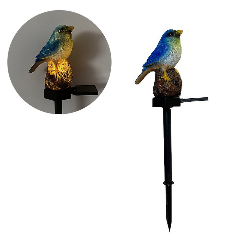  Road Decor Resin Animal Squirrel Magpie Cactus Owl Bird Fence Outdoor Decoration