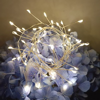 Festival Holiday 8 Modes Waterproof Battery Operated 50 Led Decorative String Lights