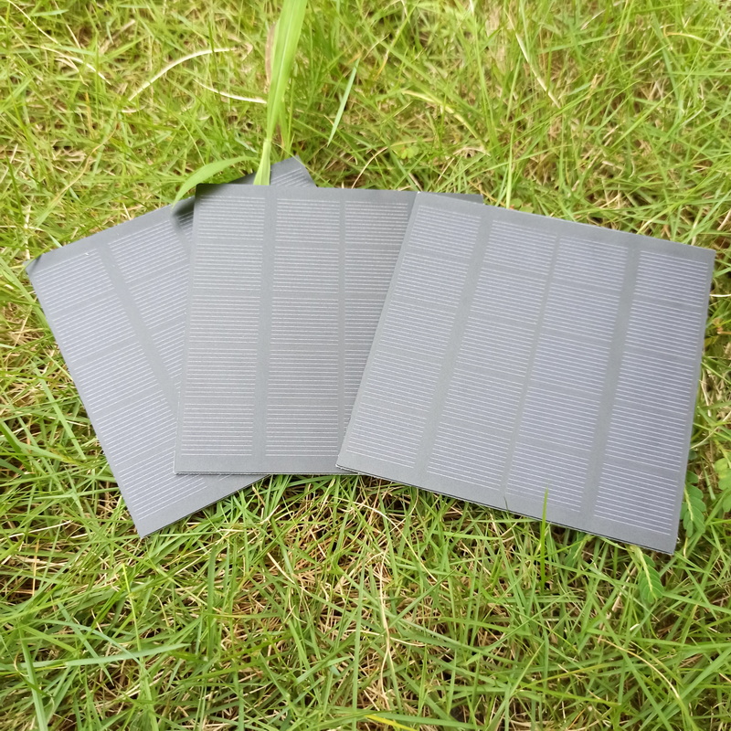 1.5W Small Light 102x102mm Square Mono Crystalline Photovoltaic Solar Energy Panel Portable Solar Pa