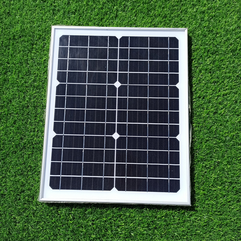 Monocrystalline Glass Solar Energy Power PV Panels Mini 20 w Solar Panel 20w 12v