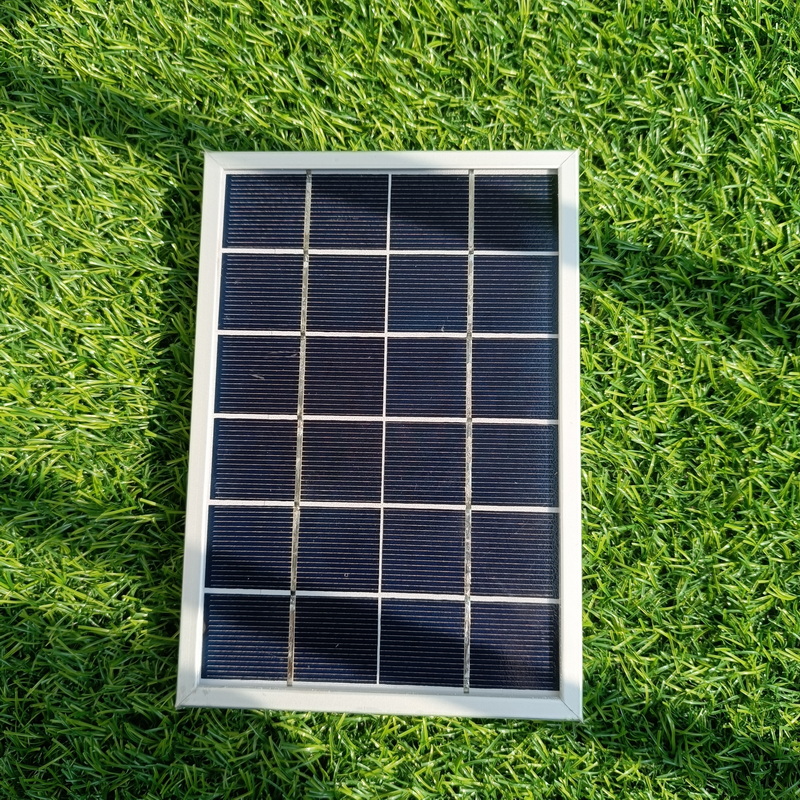 2W 6V Polycrystalline Glass Solar Panel 175x120mm Framed with 18-19% Efficiency
