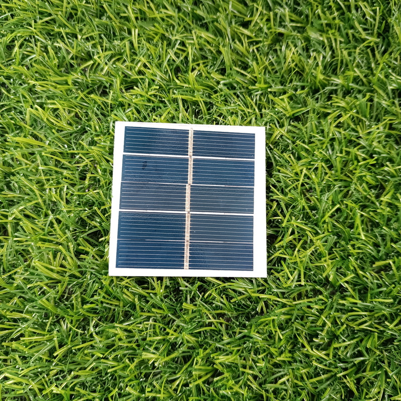 2 Volt Solar Cell 05W 60mmx60mm Glass Frameless 2.5V 200ma Mini Solar Panels