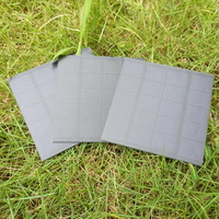 1.5W Small Light 102x102mm Square Mono Crystalline Photovoltaic Solar Energy Panel Portable Solar Pa