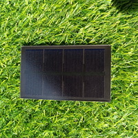Small Solar Panel Glass 2 Volt 1w 2v Mini Monocristaline Solar Panel 10cm X 6cm 1 Watt