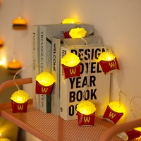 10Led Light From China Xmas Decorations Food Burger Fries Sandwich String Lights