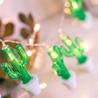 1.5M 10 Led Creative Home Indoor Table Tree Hanging Decoration Fairy Cactus Light