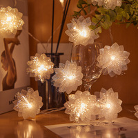 String Lights 3 Meters 20 Led Battery Operated Indoor Flower Lights Wedding Warm Light
