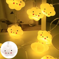 Xmas Party Decorative Popular Led Light Room Decoration Smiling Cloud Shape Led Lights